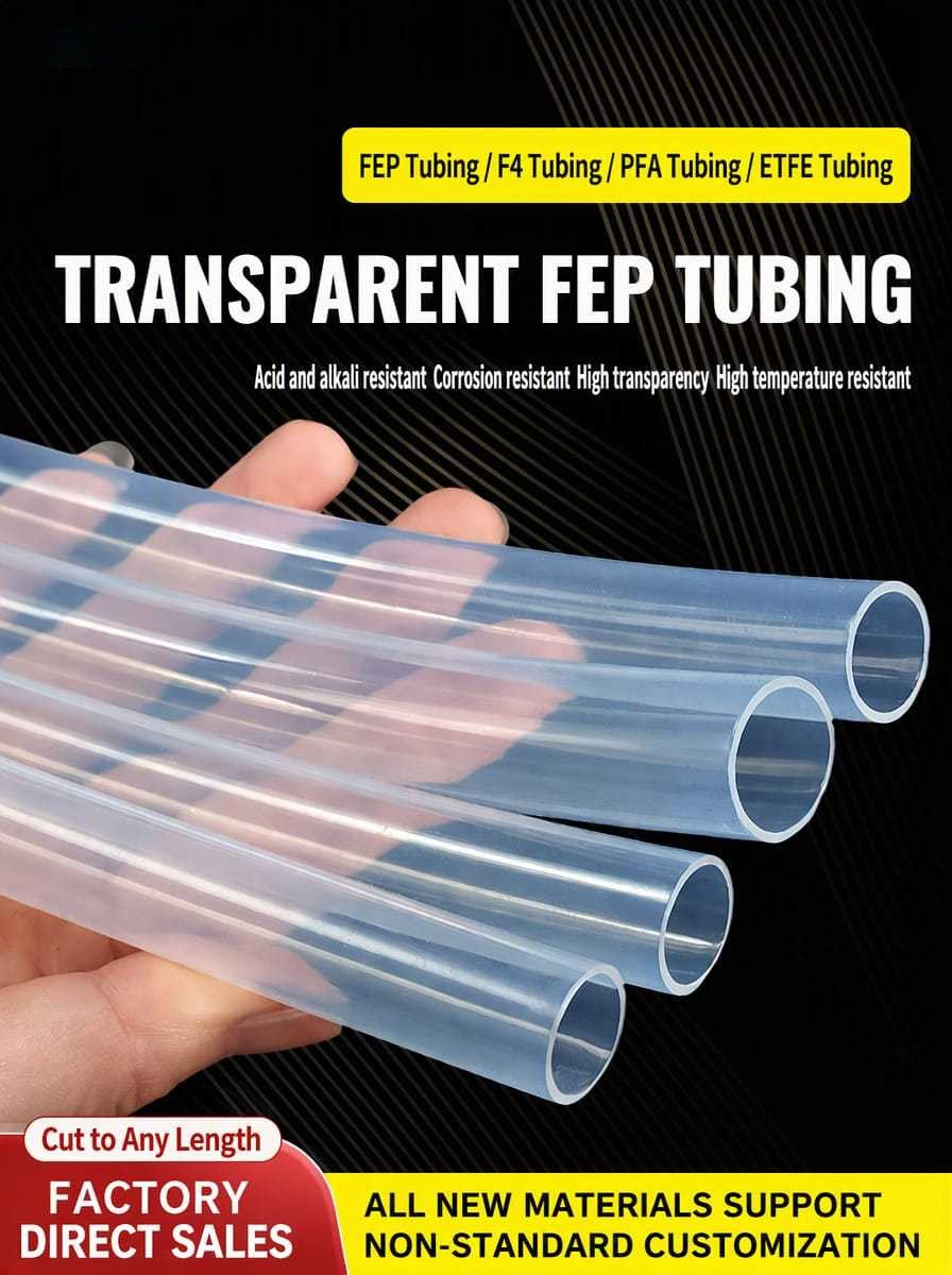 Transparent PFA tubing