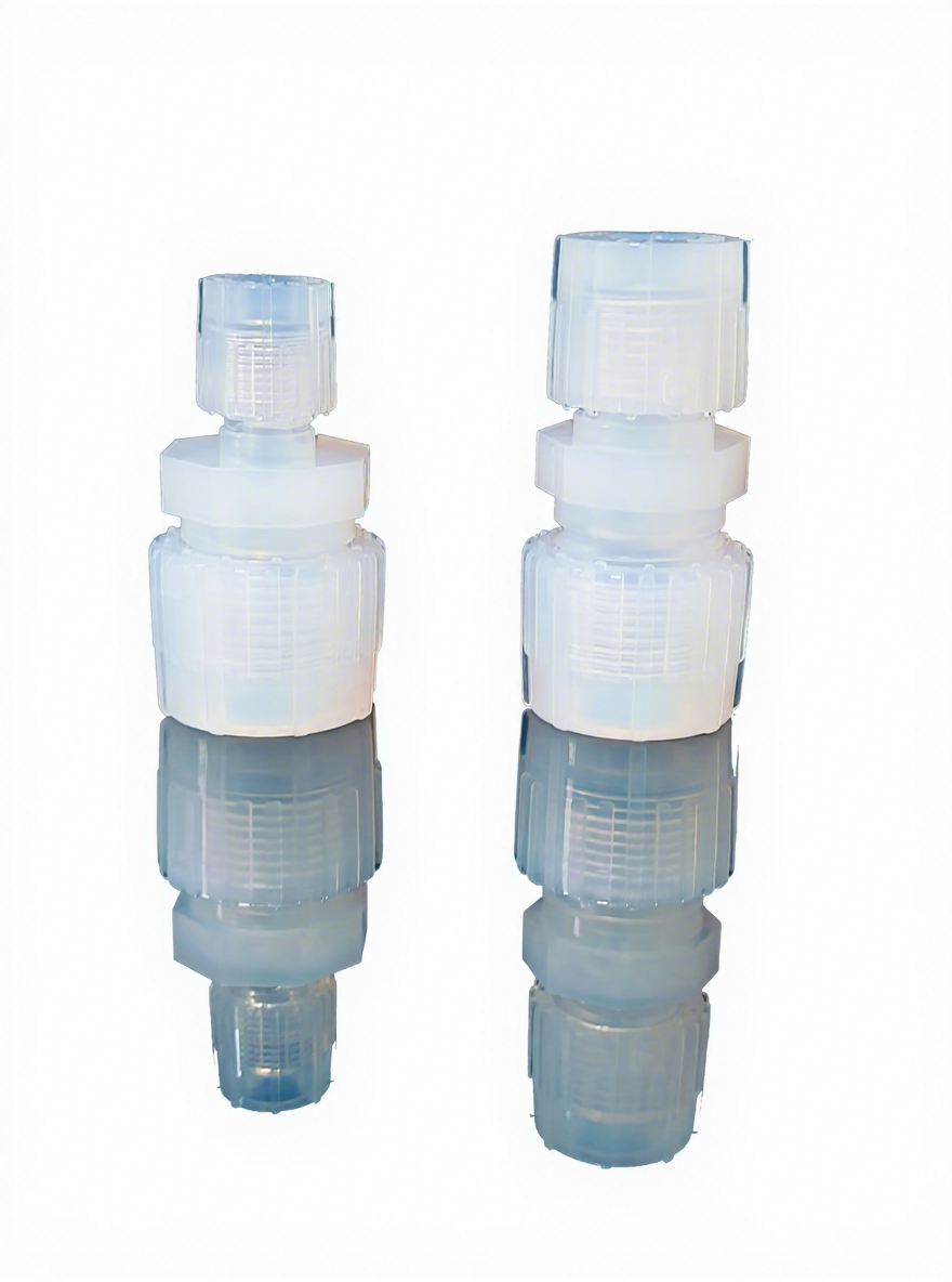PFA flare male connector fitting