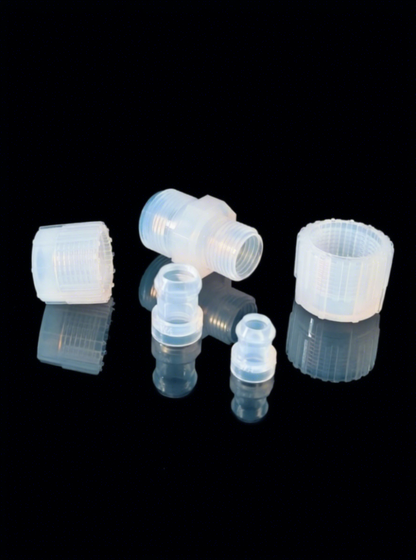 PFA flare male connector fitting