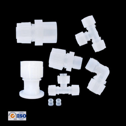 PFA insert bead tube fitting