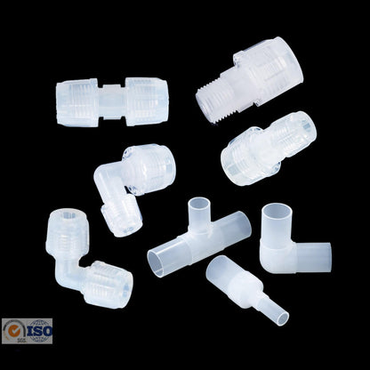 PFA insert bead tube fitting
