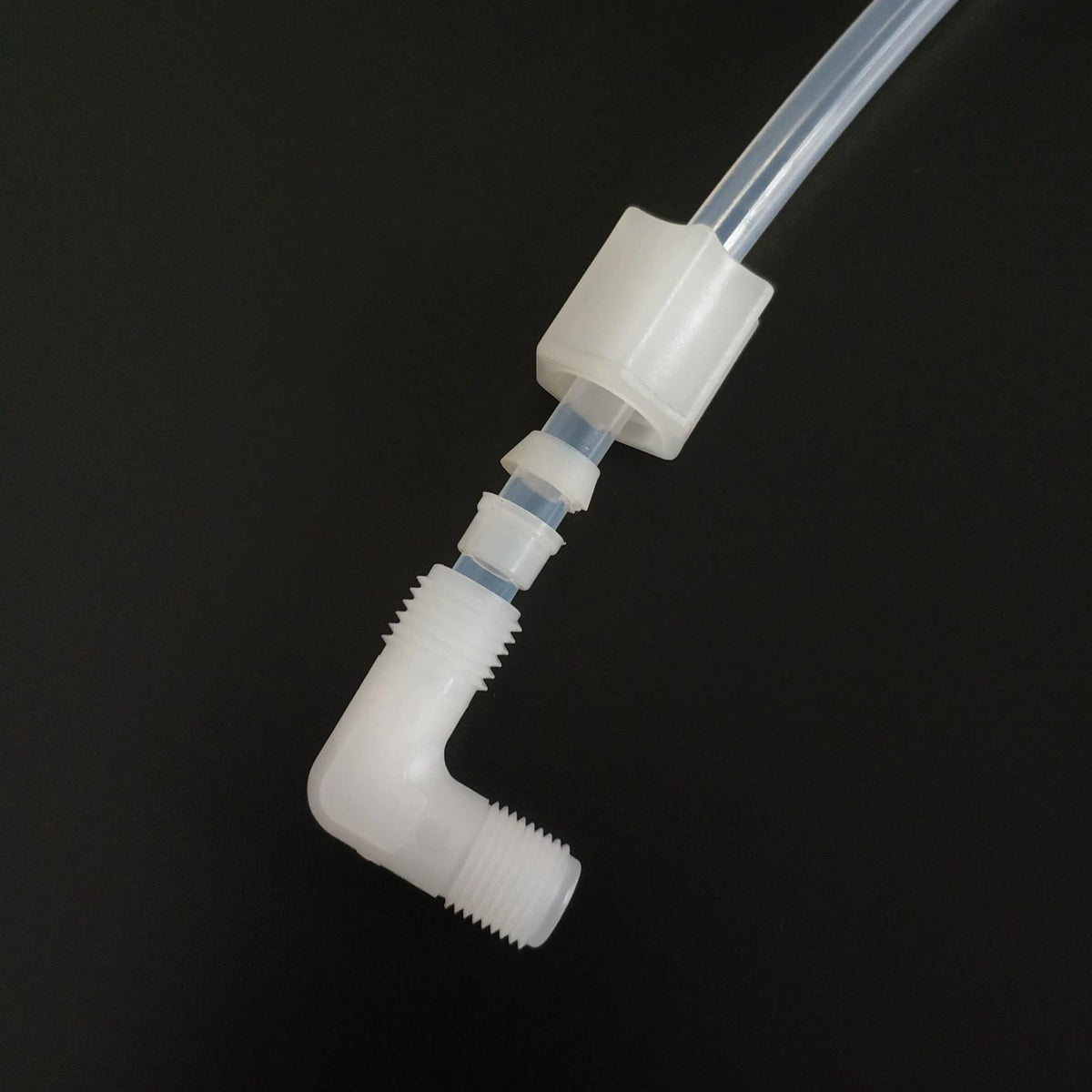 PFA insert bead tube fitting