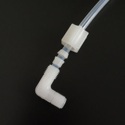 PFA insert bead tube fitting