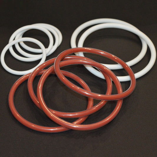 Heat Resistant Custom FKM O-ring Bonded EPDM PTFE Flange Gasket