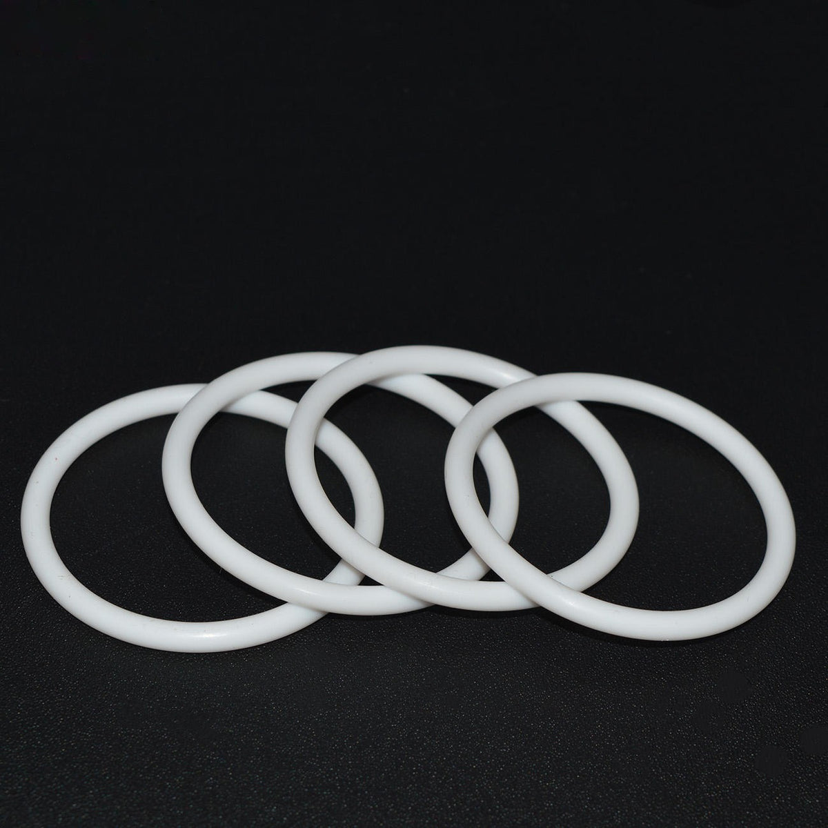 Temperature Resistant PTFE Seal O Ring PTFE Gasket Ring Custom