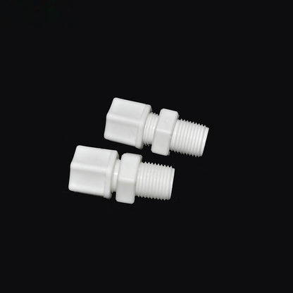 Bulkhead elbow tube fitting