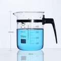 Measuring beaker with handle, graduated, 500 ml to 1.000 ml