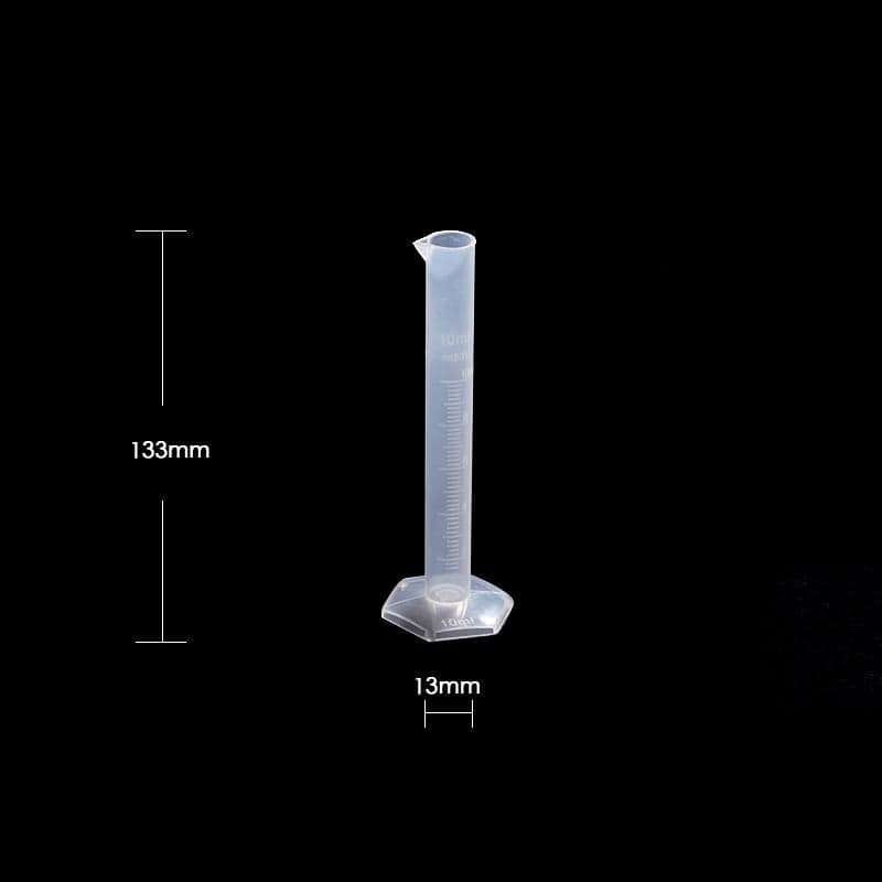 Measuring cylinders with base and spout, Plastic PP, 10 ml to 2.000 ml