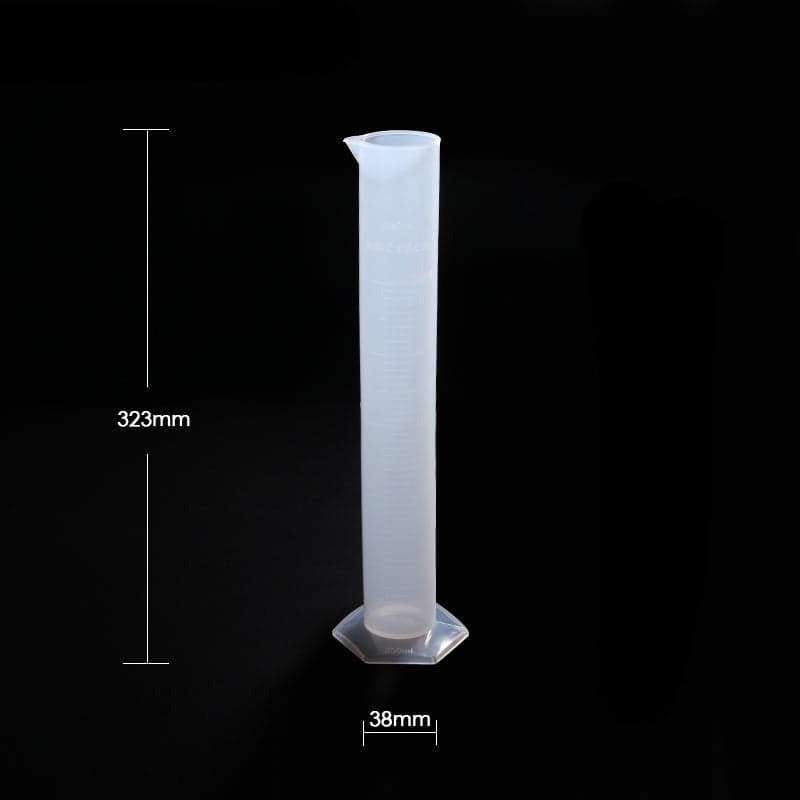 Measuring cylinders with base and spout, Plastic PP, 10 ml to 2.000 ml