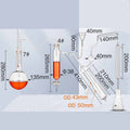 Micro Kjeldahl apparatus acc. to Parnas Wagner Pregl, Flask Volume 1000-2000ml