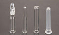 Micro-Inserts for Autosampler Vials, 100 pcs/pack, Conical/Flat Base, with Optional Spring & Plastic Variants