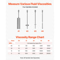 Digital Rotary Viscometer for Fluid Testing, Viscometer Water Circulation Bath