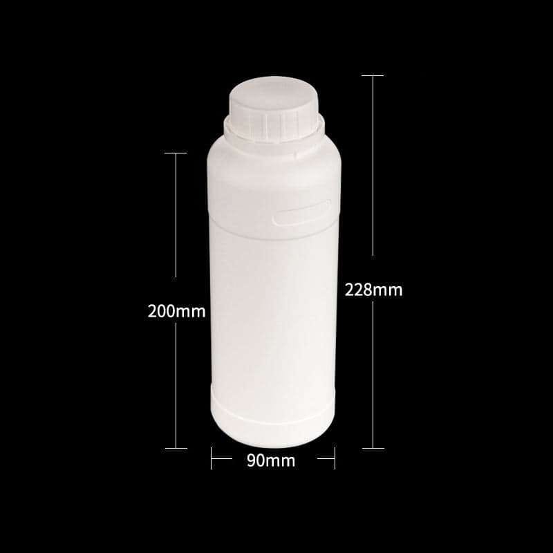 Narrow mouth bottles, Plastic HDPE, capacity 100 ml to 1.000 ml
