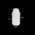Narrow mouth bottles, Plastic HDPE, semi-transparent, capacity 250 ml to 1.000 ml