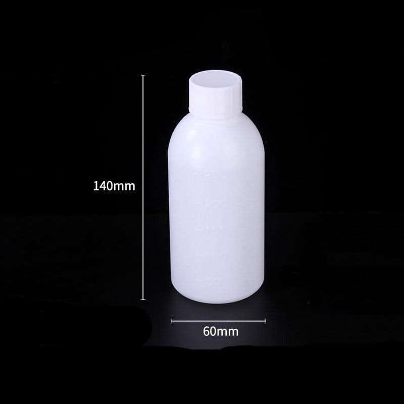 Narrow mouth bottles, Plastic PE, capacity 50 ml to 1.000 ml