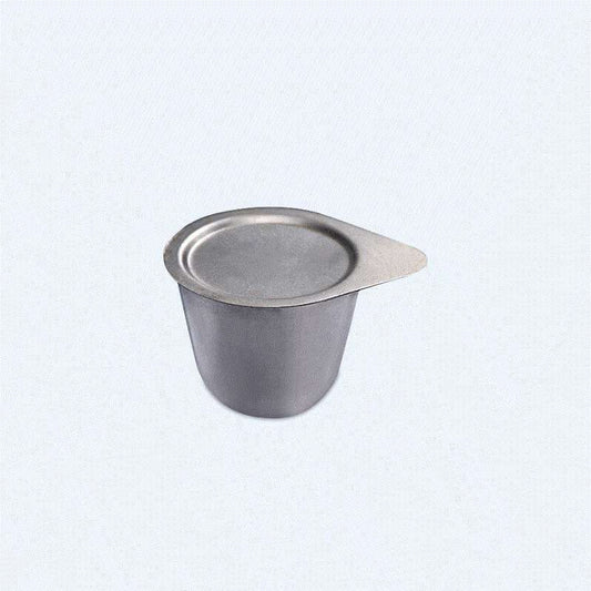 Nickel Crucible with lid, capacity 30 to 50 ml