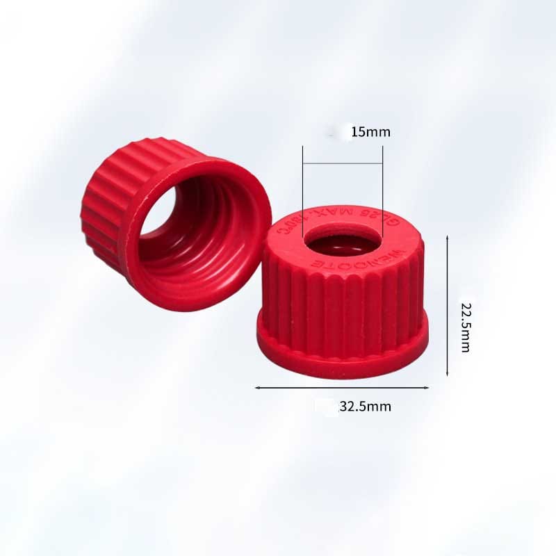 PBT GL25 Screw Cap (Solid & Open-Top) Pack of 3
