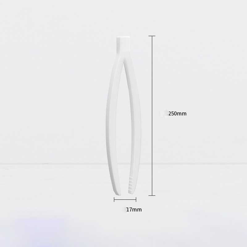 PTFE Curved Tweezers Length 100–250 mm