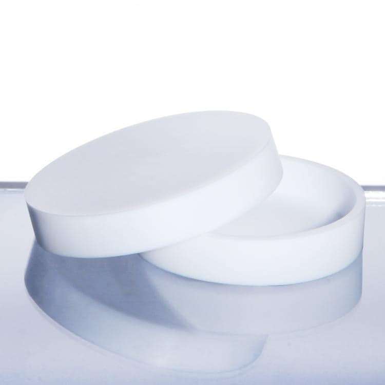 PTFE Petri disch, diameter 40 mm to 120 mm