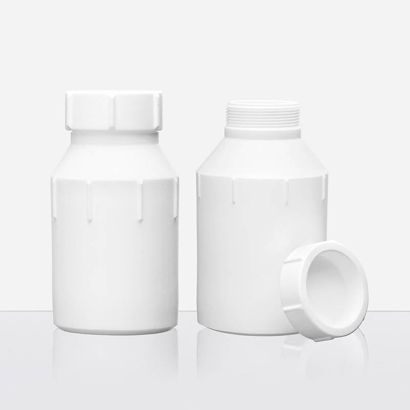 PTFE Screw Top Bottle Wide Mouth with Cap, 50 to 5000 ml