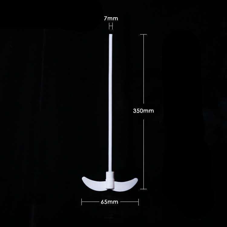 PTFE Stirring Blades Propeller,2-Winged Centrifugal ,Length 250-700 mm.