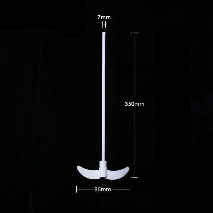 PTFE Stirring Blades Propeller,2-Winged Centrifugal ,Length 250-700 mm.