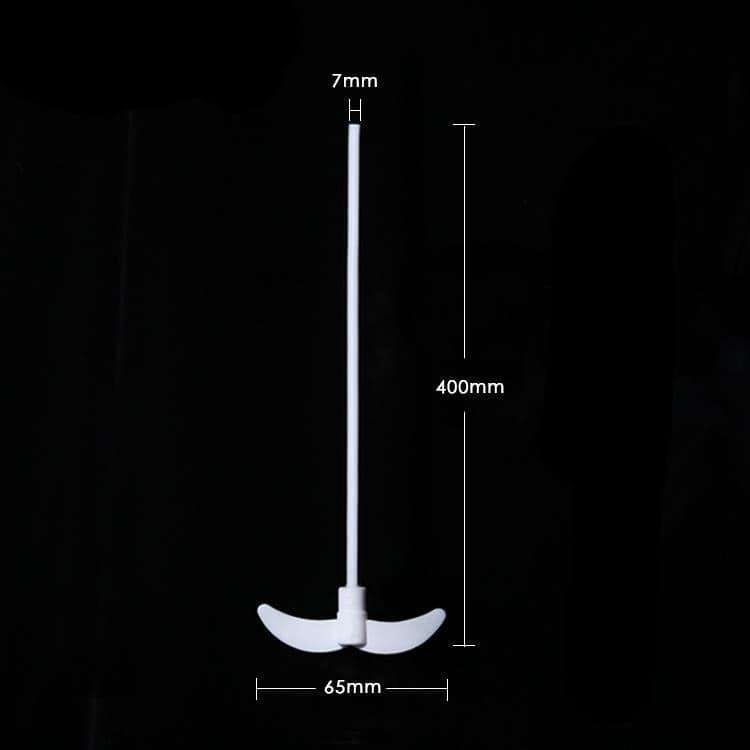 PTFE Stirring Blades Propeller,2-Winged Centrifugal ,Length 250-700 mm.