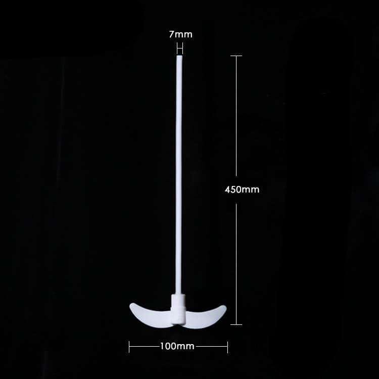 PTFE Stirring Blades Propeller,2-Winged Centrifugal ,Length 250-700 mm.