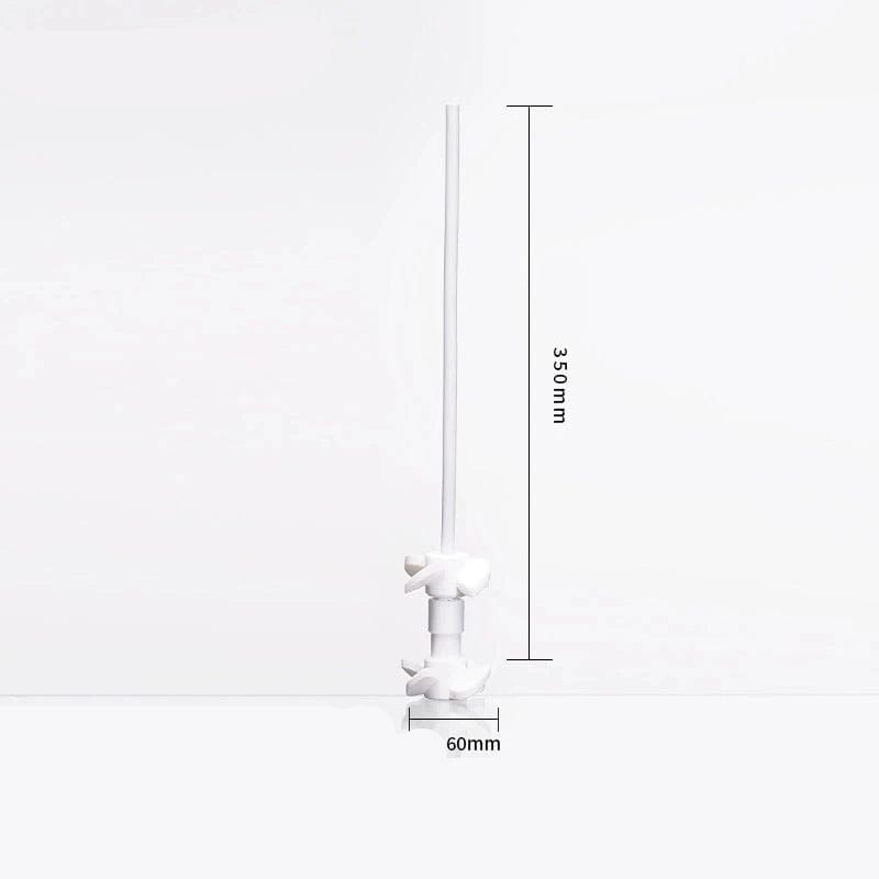PTFE stirring screw propeller, 4-winged, length 350 mm
