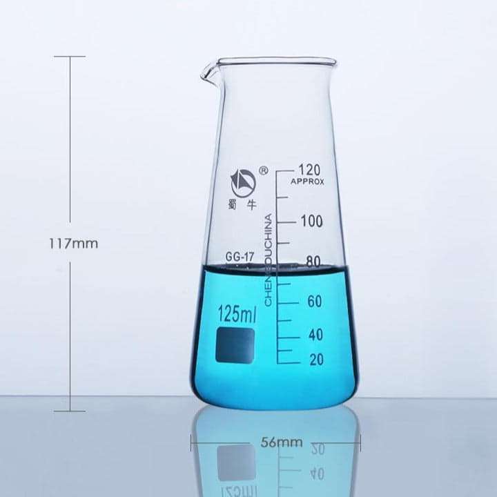 Philips beaker, 125 ml to 500 ml