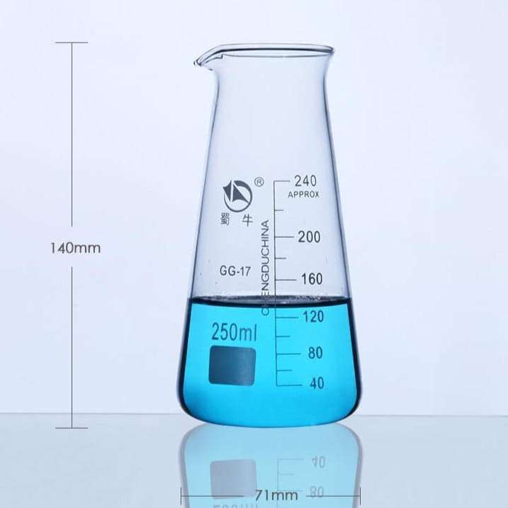 Philips beaker, 125 ml to 500 ml