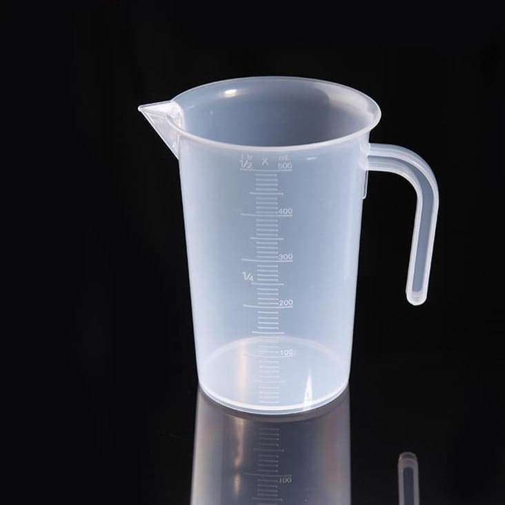 Plastic Measuring Beaker with Handle, PP, 250 ml to 2,000 ml