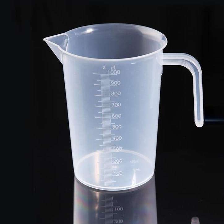 Plastic Measuring Beaker with Handle, PP, 250 ml to 2,000 ml