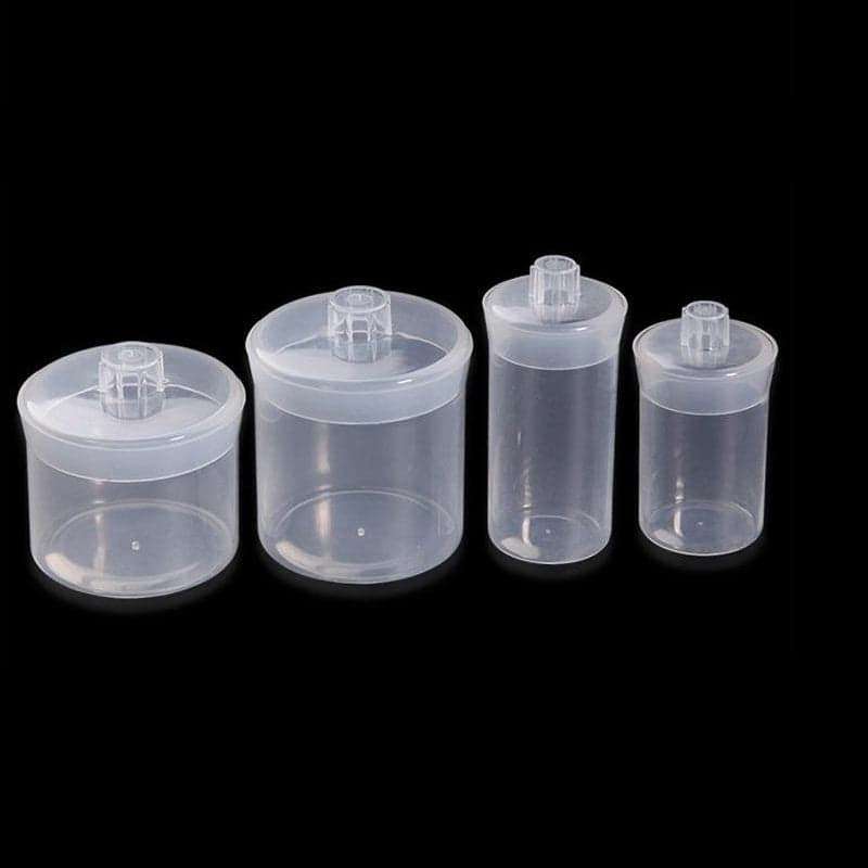 Plastic weighing box, capacity 20 to 70 ml