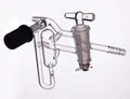 Pressure release valve with bubbler
