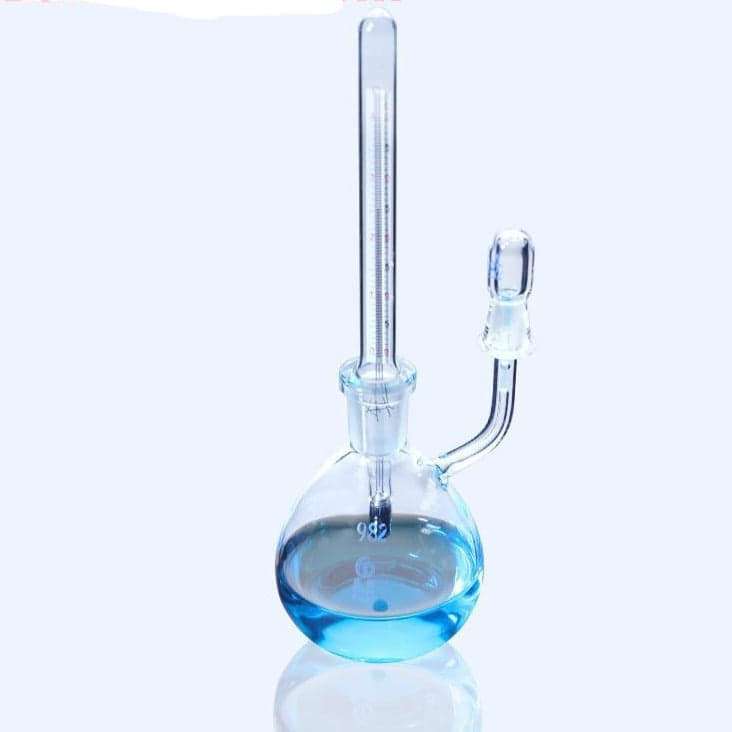 Pycnometer acc. to Gay-Lussac with thermometer, 25 ml to 50 ml