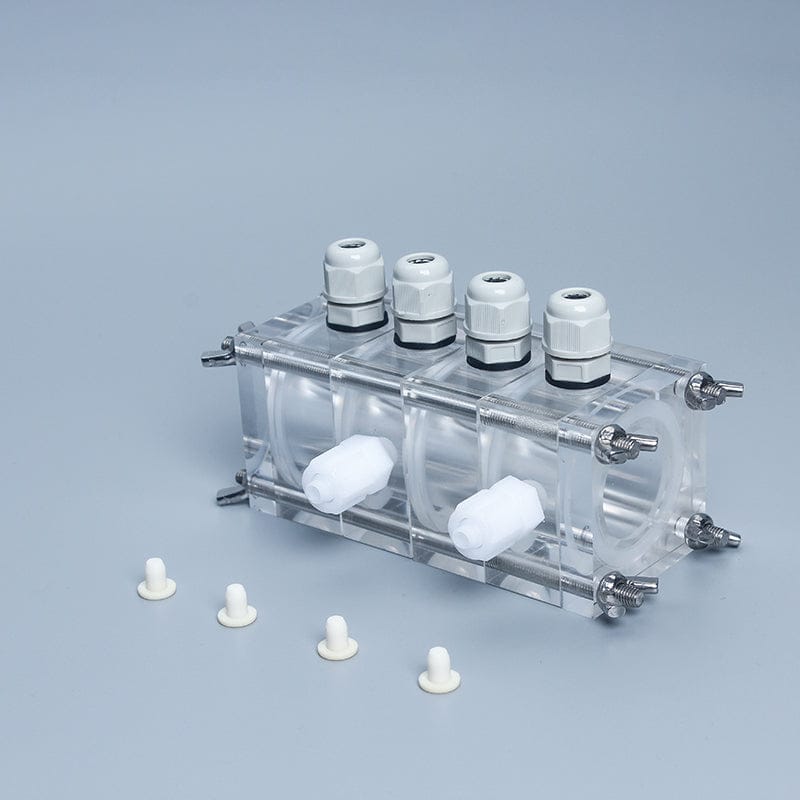 Quattro Cube MFC Reactor, 4-Chamber Acrylic Cell (4 x 14ml)