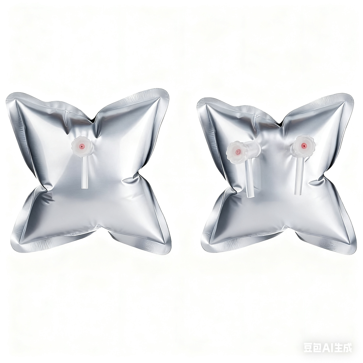Large Capacity Aluminum Foil Gas Sampling Bag, Single/double Valve Gas Collection Bag, Laboratory Sm