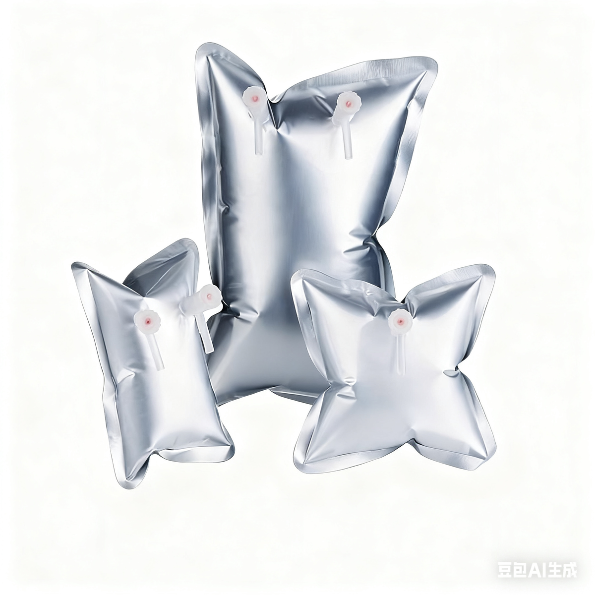 Large Capacity Aluminum Foil Gas Sampling Bag, Single/double Valve Gas Collection Bag, Laboratory Sm
