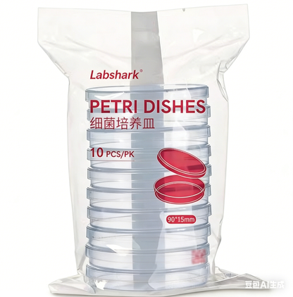 Disposable Plastic Petri Dishes 90mm Round Sterile Enzyme-Free Pyrogen-Free NDA&RNA Free Model 35mm-