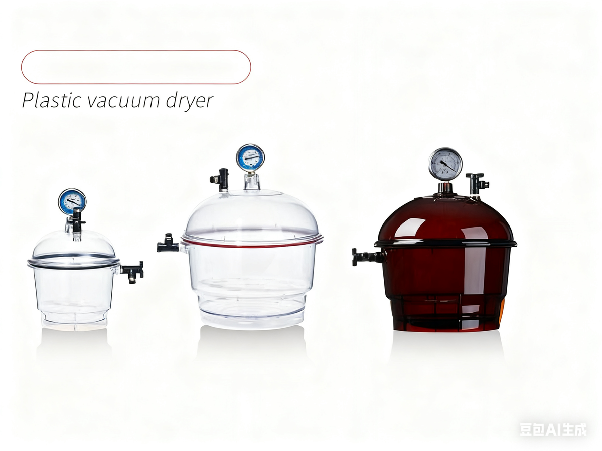 Transparent Brown Glass Plastic Vacuum Drying Dish Lid With Thickened Porcelain And Ceramic Lining P