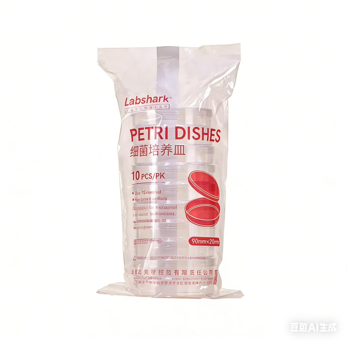 Disposable Plastic Petri Dishes 90mm Round Sterile Enzyme-Free Pyrogen-Free NDA&RNA Free Model 35mm-