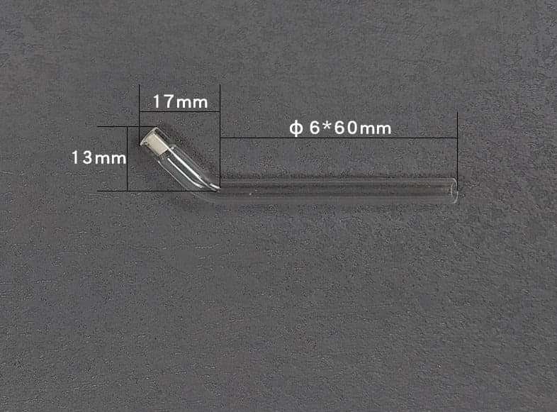 Salt bridge with frit for reference electrode