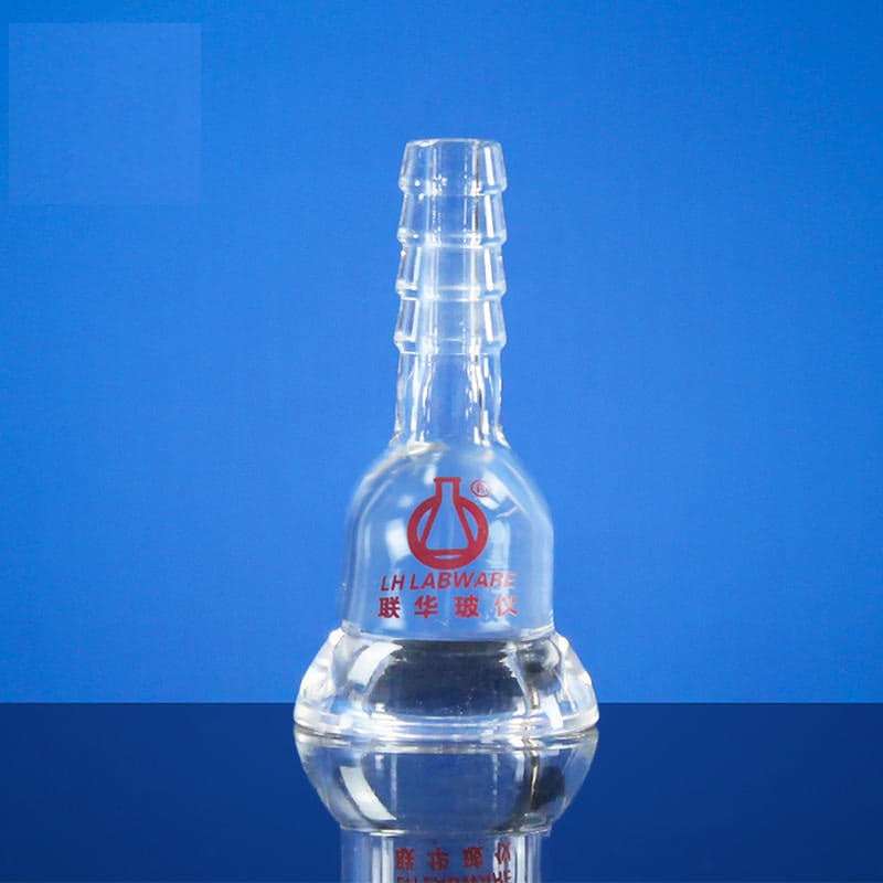 Schlenk adapter with #15 o-ring joint and hose connector