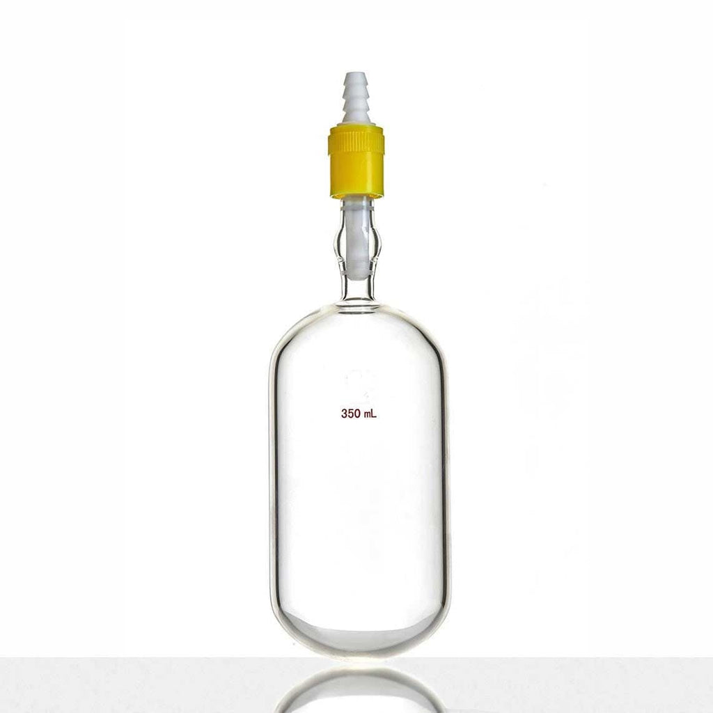 Schlenk tube with high vacuum valve, capacity 5 to 350 ml