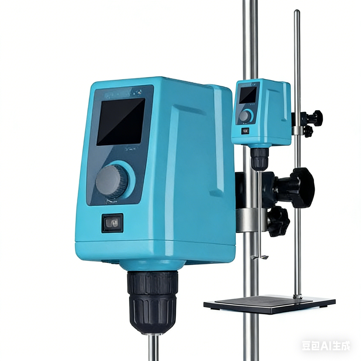 Top-mounted Electric Mixer with Digital Display Low-speed/High-speed Large-capacity Mechanical Dispe