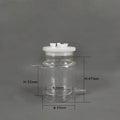 Sealed Electrochemical Cell with Water Jacket, 50-1,000 ml, Borosilicate Glass 3.3