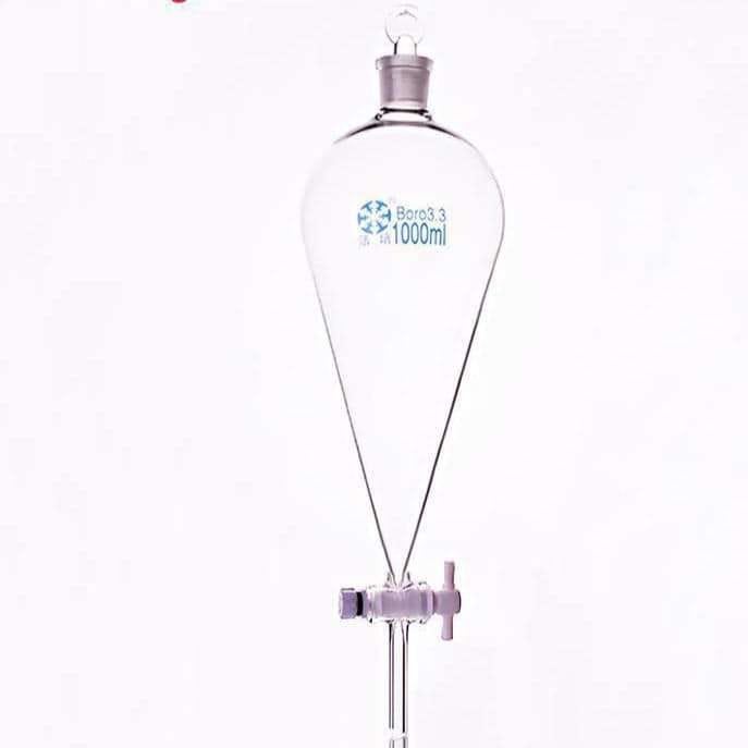 Squibb Separating Funnel with PTFE Stopcock, 10-20000 ml