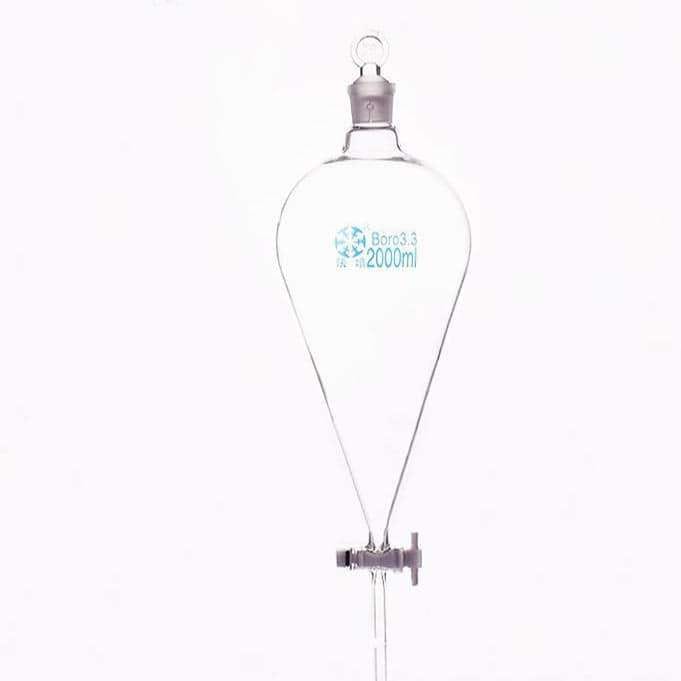 Squibb Separating Funnel with PTFE Stopcock, 10-20000 ml