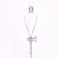 Graduated Squibb Separating Funnel, Glass Stopcock, 125 to 1000 ml